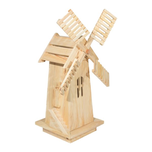 Cute Decorative Wooden Windmill